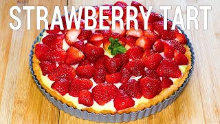 طريقة عمل تارت الفراولة ||Strawberry Tart recipe