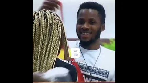 Erica is hitting on someone.  Bbnaija