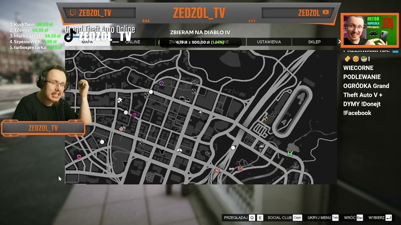ODKLEJKA ZEDZOLA (OBRAŻANIE WIDZÓW I TWITCHA) *CZYTAJ OPIS*
