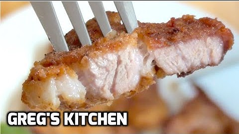 HOW TO COOK PORK CHOPS  - Greg