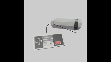 How to Model the Nintendo Console With Cinema 4d (time lapse)