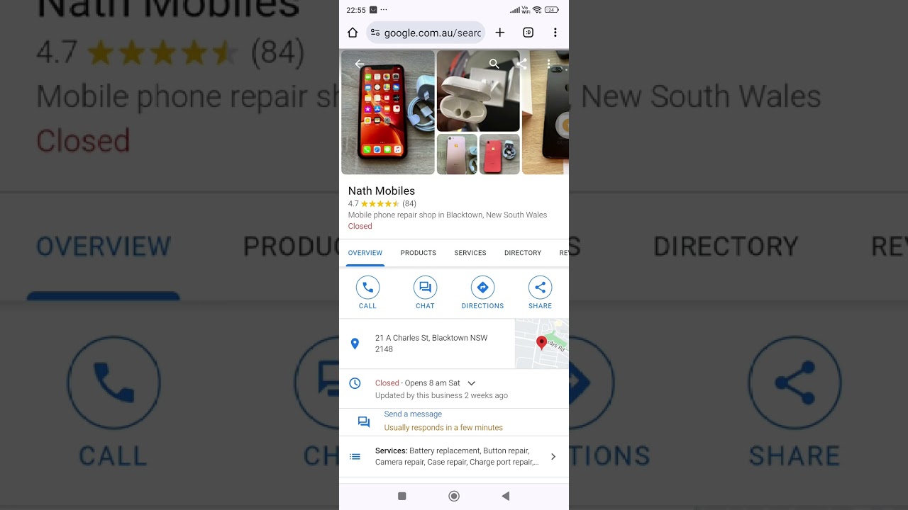 Nath Mobiles GOOGLE REVIEW NFC A6 poster holder testing