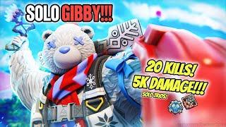 20 KILLS 5000 DAMAGE SOLO GIBBY | SOLO TRIOS