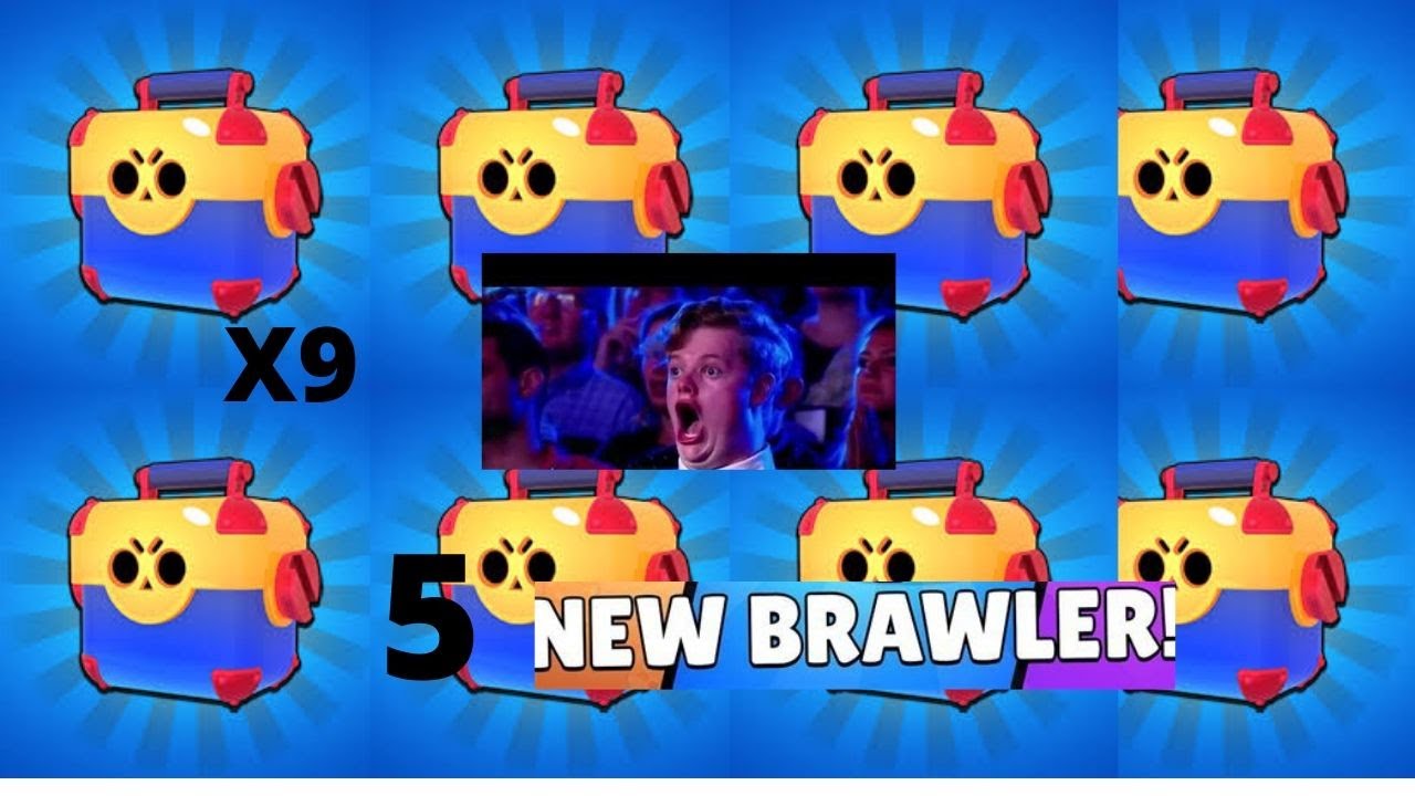 ENORME PACK OPENING SUR BRAWL STARS 5 NOUVEAUX BRAWLEUR !!!
