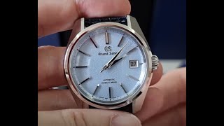 Grand Seiko SBGH287 (Snow on the blue lake) unboxing - YouTube