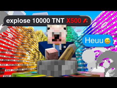 Video J'AI (encore) CASSÉ Minecraft avec VOS Pires Idées ! de Natop²