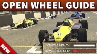 GTA Online Open Wheel Races Guide (Tires Grip \& Pit Stops) | NEW GTA ONLINE OPEN WHEEL CLASS GUIDE