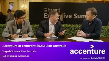 GeekWire Studios | Accenture at AWS re:Invent 2023: Lion Australia