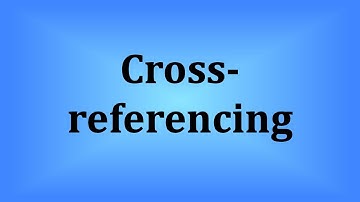 How to create cross-references to specific places in your documents.