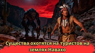 картинка: НАВАХО ПРЕДУПРЕЖДАЮТ  Существа ОХОТЯТСЯ на Туристов  5 Ужасных Историй
