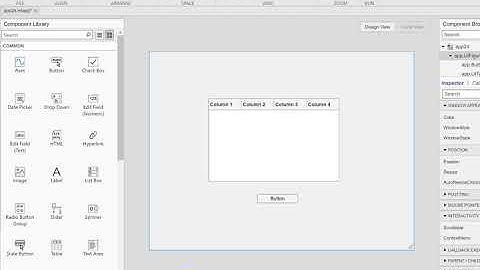How to use the table function in Matlab App| Table UI Component | Matlab App Designer