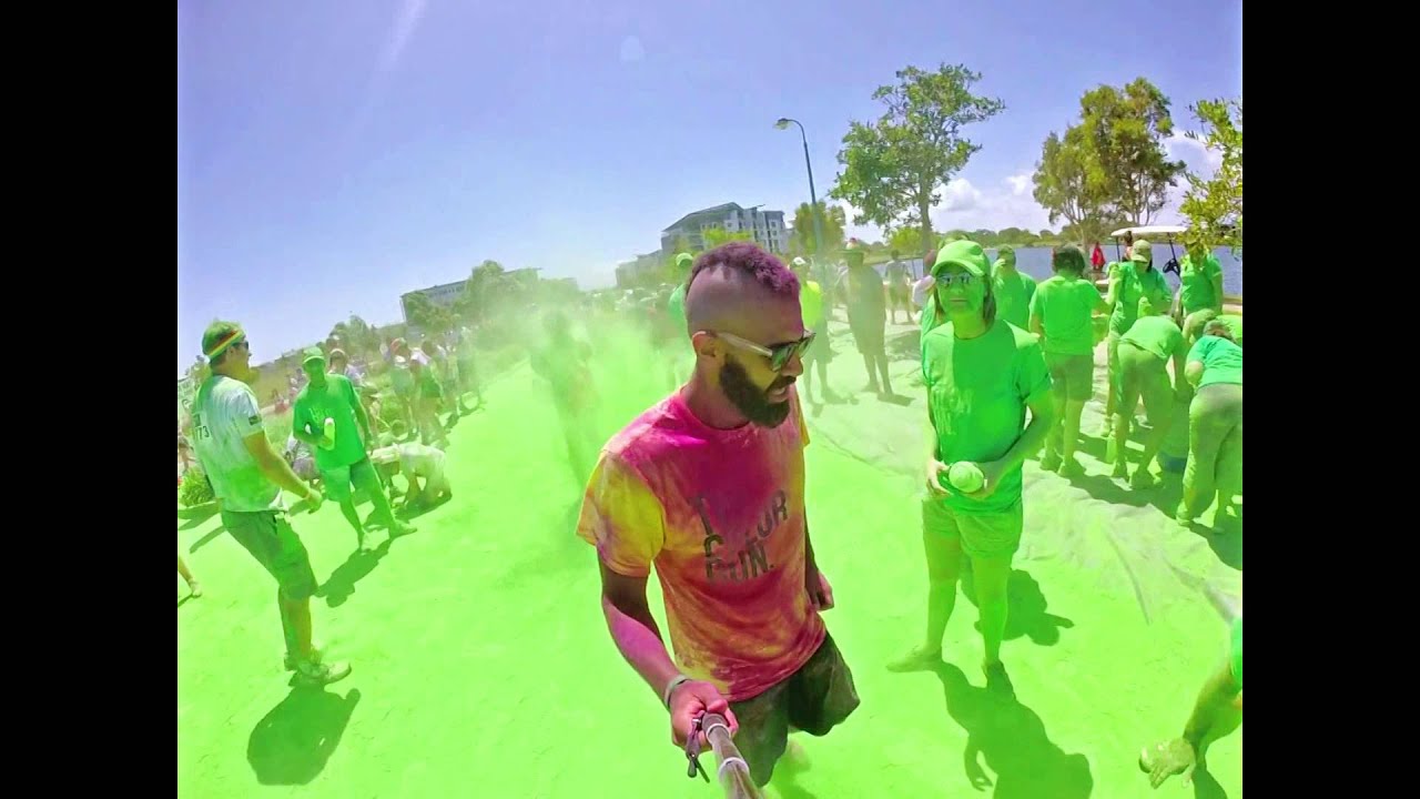 Ilsc Brisbane Volunteering at the Sunshine Coast Colour Run 2014