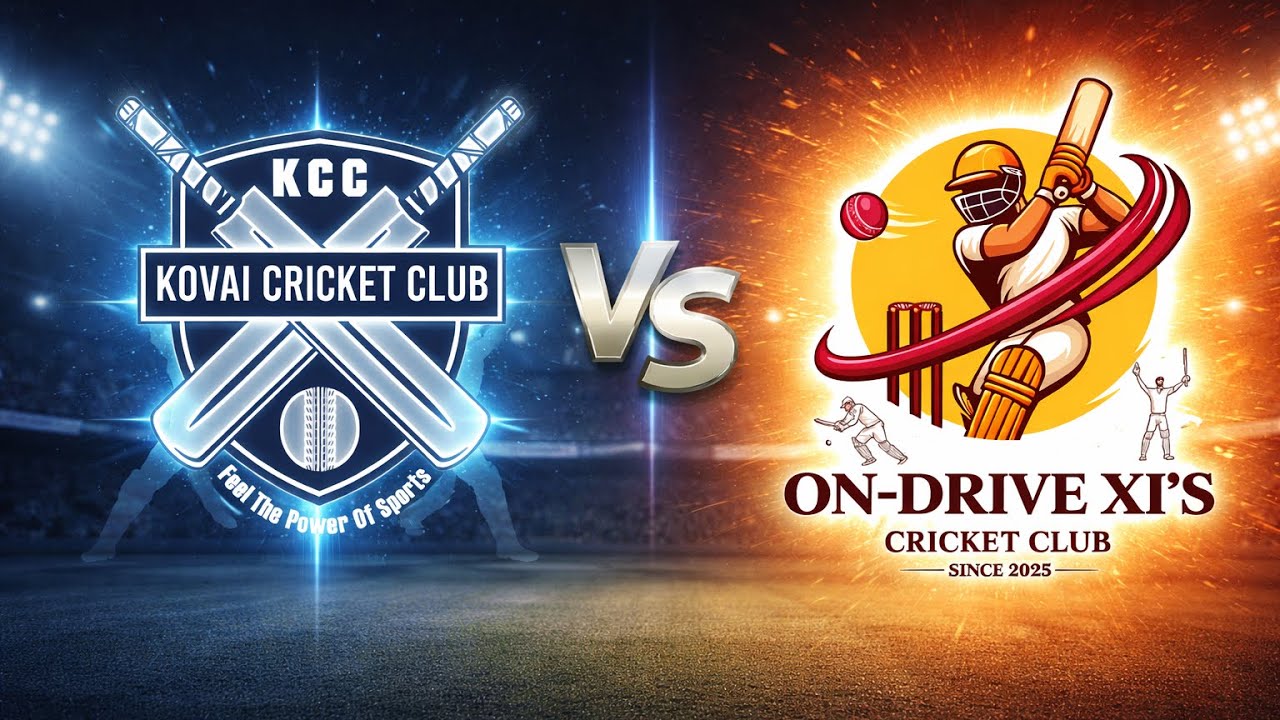 Kovai Cricket Club vs On Drive XI’s