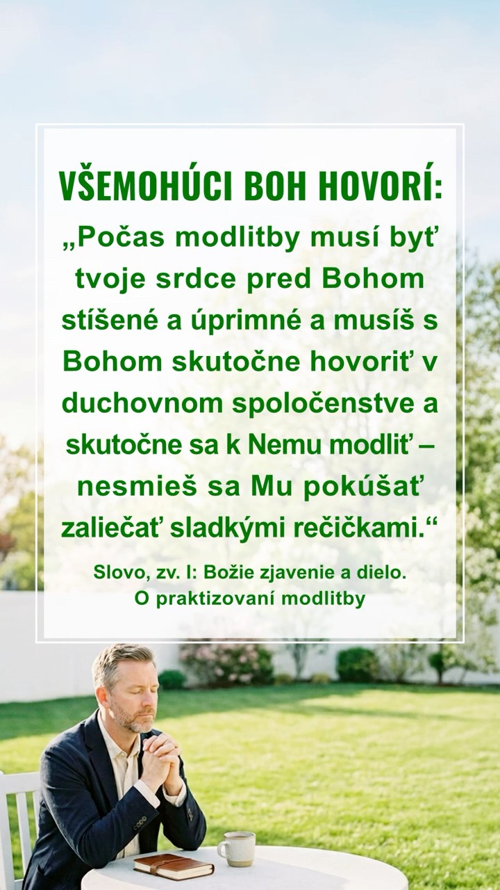 Čítajte Božie slová a začnite nový deň