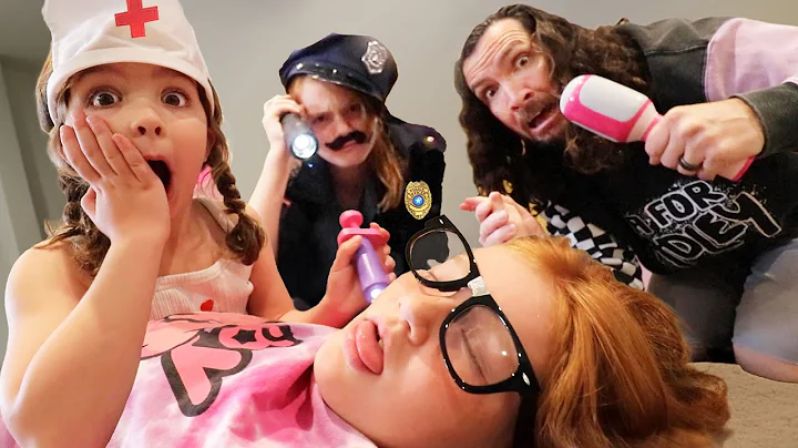 the SUPER SCARY STORY!!  my Daughter Decides what i Say! Adley Niko & Navey make a new costume movie