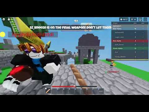 fastest gun game? Roblox Bedwars