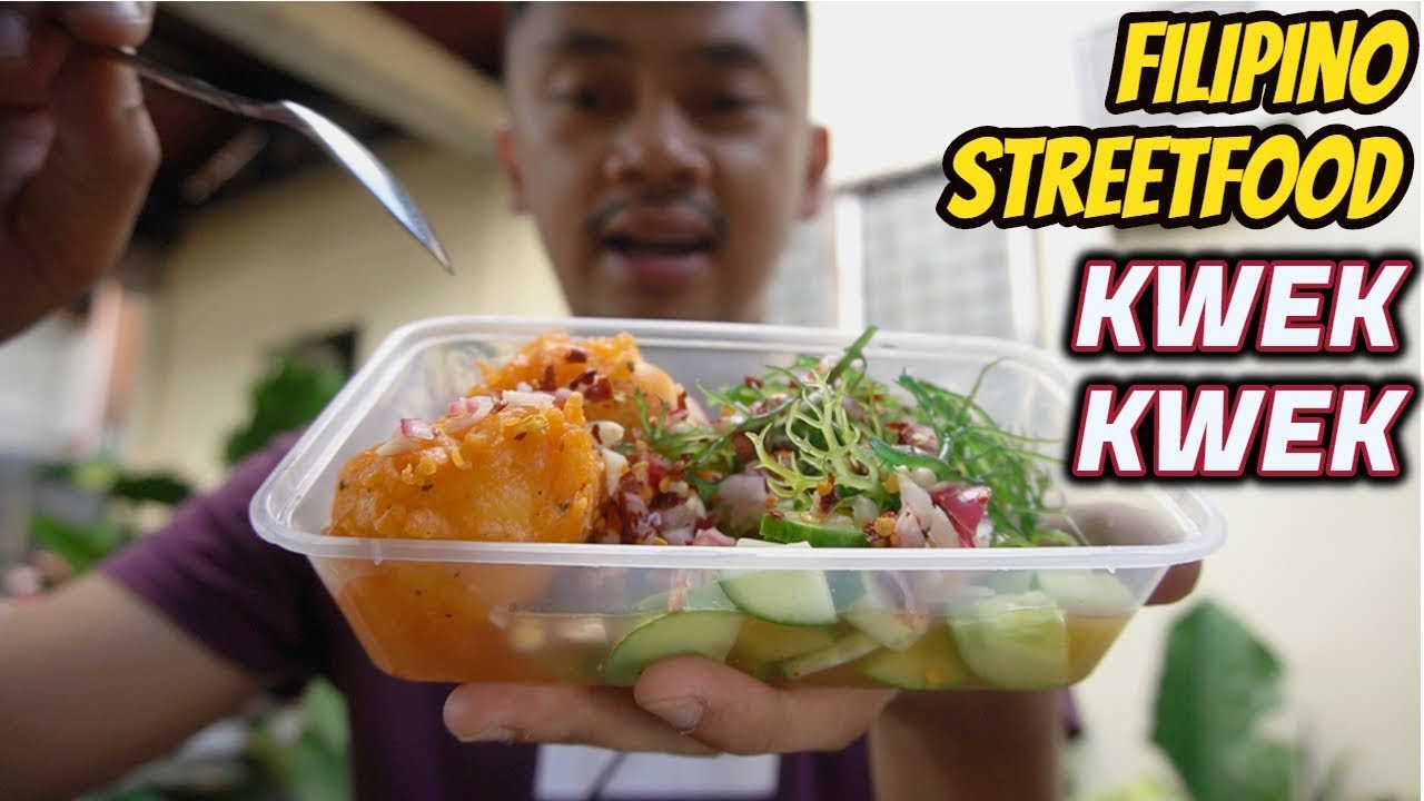 FILIPINO STREETFOOD How To Make KWEK KWEK + Sweet n Spicy Vinegar