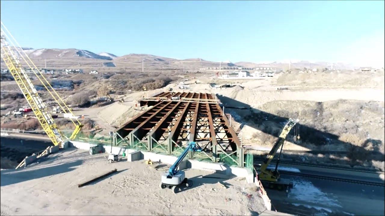 Bluffdale Engineering Porter Rockwell Bridge 2/8/22 YouTube