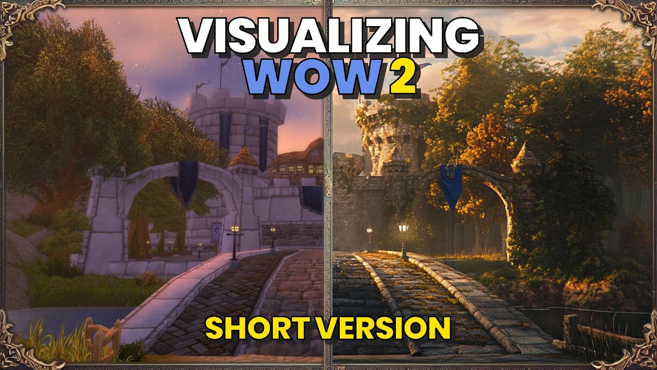 Visualizing World of Warcraft 2 ⭐ Short Version ⛰️ A Cinematic Journey (AI)
