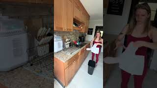 Speed Clean My Kitchen With Me As A Sahm It Was Almost 80 Degrees Outside And I Was Feeling Lazy So