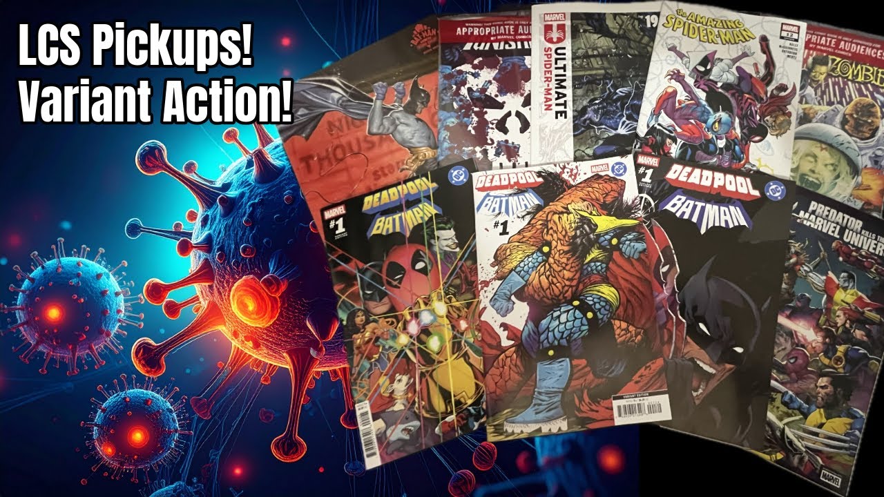 Feverish LCS Comic Pickups! Variant Covers So Hot They Might Be
