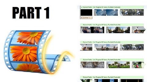 How to edit CoD clips with windows live movie maker - Basics Part 1