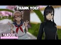 New rival amai is out but i help her  yandere simulator