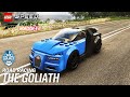 Forza Horizon 4 The goliath Lego Bugatti Chiron Crazy racing