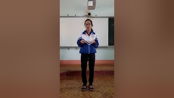 Thi hùng biện tiếng anh học sinh lớp 9 trường THCS Nguyễn Công Trứ, Nhân Cơ, Đắk R Lấp, Đắk Nông