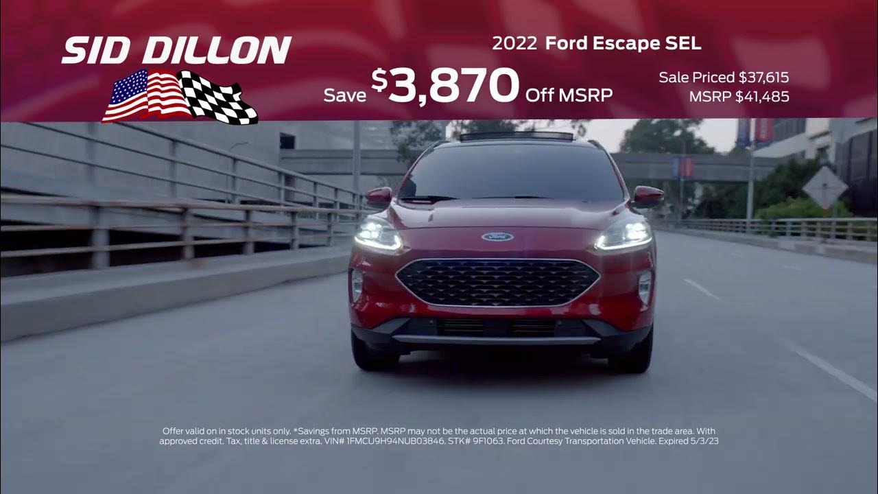 Sid Dillon Ford Wahoo May 2023 Offers YouTube