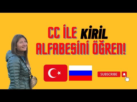 CCileRusça - Kiril Alfabesi (Rus Alfabesi) - Алфавит (Русский Алфавит)