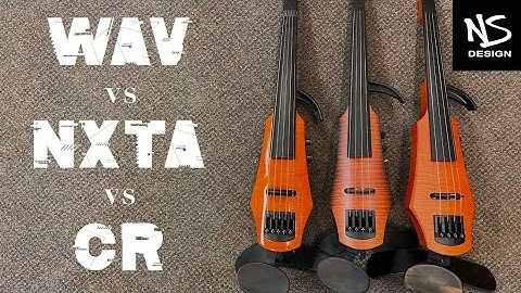 NS Design Violin Comparison WAV vs NXTa vs CR