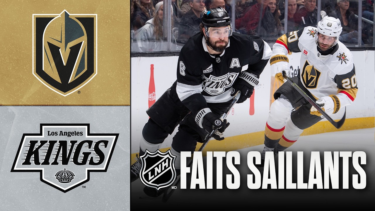Golden Knights vs Kings 25/02/26 | Faits saillants