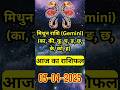 ✨ मिथुन राशि Gemini Horoscope 3 अप्रैल 2025 | क्या नया अवसर मिलेगा?