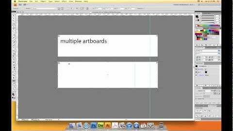 How To Use Multiple Artboards in Adobe Illustrator CS4 CS5