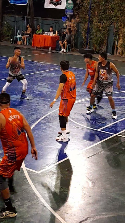 TEAM GRAY NAGSAYAW NAGPASIKLAB PERO... TEAM ORANGE ANG NAG-DOS #shorts #basketball #trending #viral