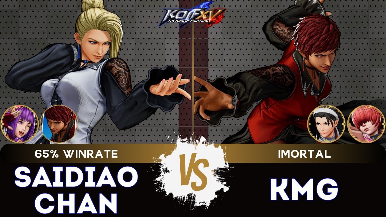 KOF XV ▰ SAIDIAOCHAN (Mature/Vice/Athena) 🆚 KMG (Vice/Chizuru/Shermie) 🎞️Replay Match - 1/26