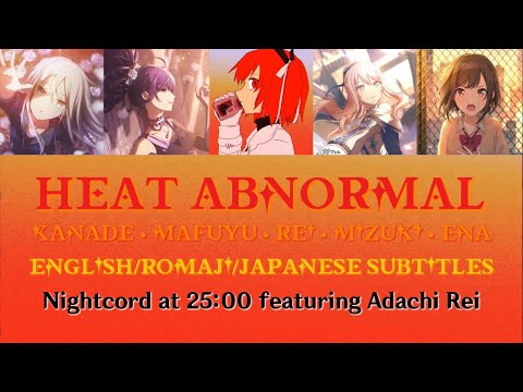 Heat Abnormal Nightcord At 2500 With Adachi Rei Mix Englishromajijapenese Subtitles Heat Abnormal Nightcord At 2500 With Adachi Rei Mix Englishromajijapenese Subtitles