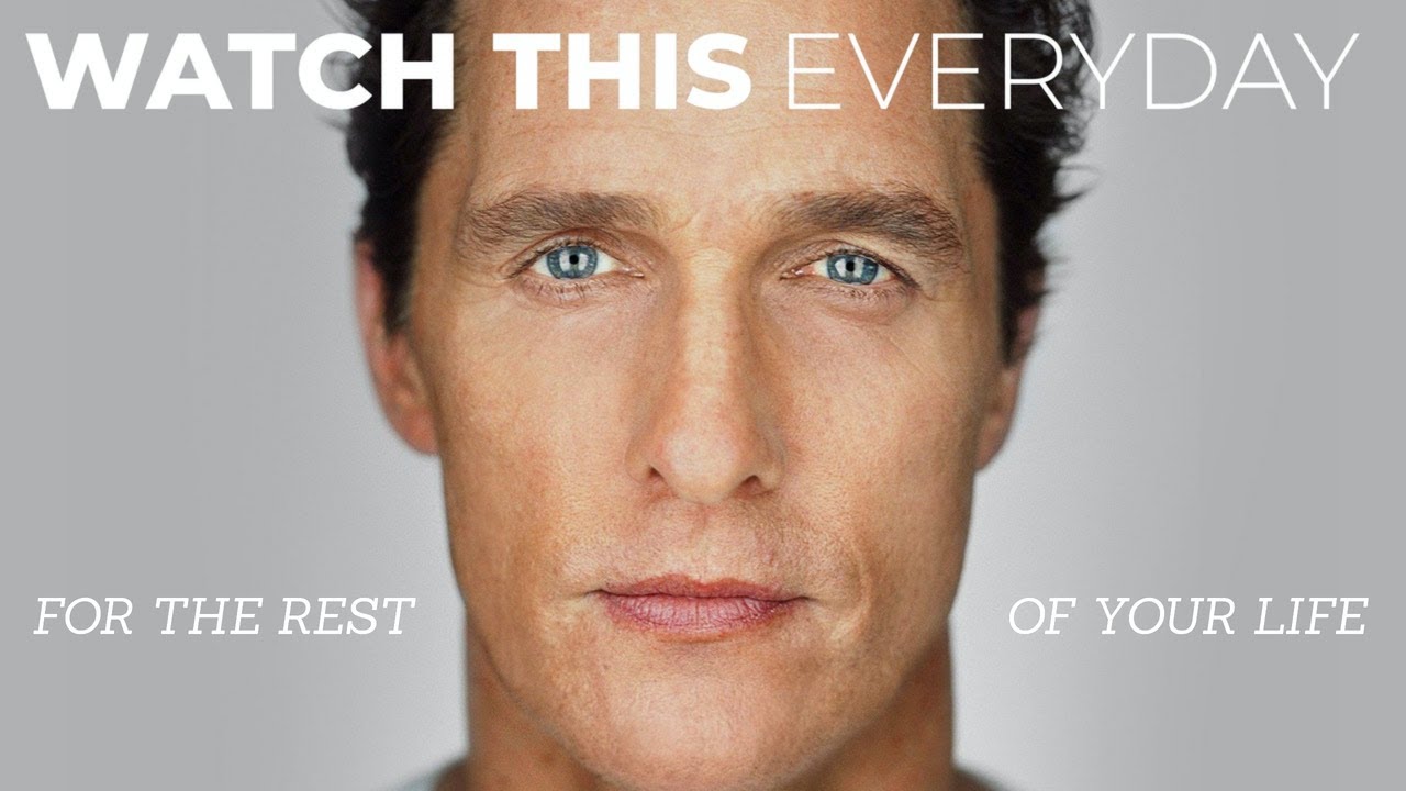 LIFE IS NOT EASY  Matthew McConaughey   Greatest Motivational Video 2020