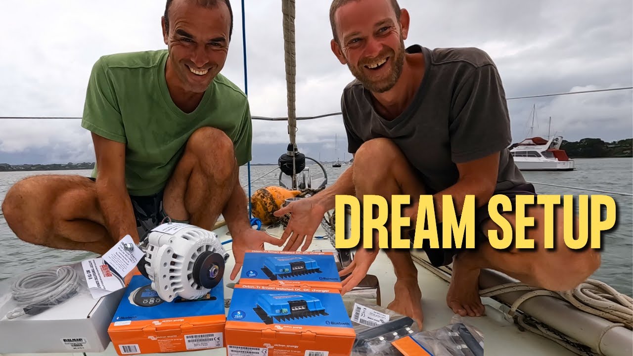 How We Installed a Lithium Battery Set Up On Our Sailing Boat / Sailing Around NZ  Pt2  Ep 144