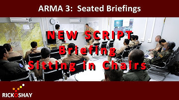 Briefing sitting in chairs script