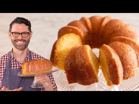 Super Soft Moist Butter Cake - Kitchen Cookbook