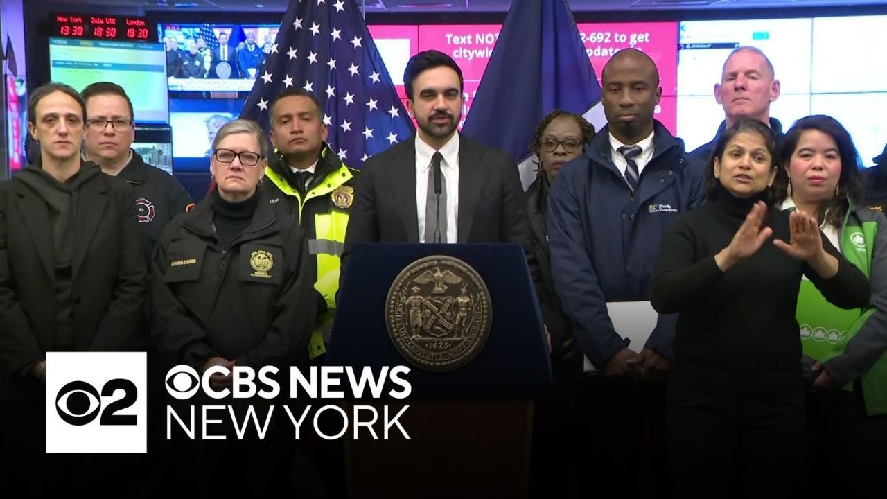 NYC Mayor Mamdani on city's blizzard response | Full news conference