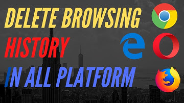 How to Delete Browsing History in all Platform