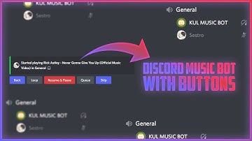How to make a Discord music bot with buttons in 2 minutes!! (No Coding)