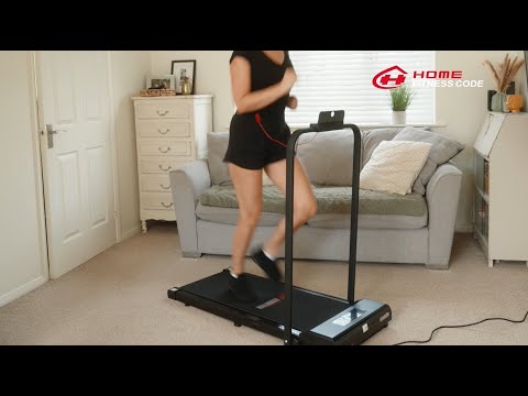 2 in 1 Folding Treadmill, Under Desk Treadmill, 1-10KM/H Walking Joggi -  HomeFitnessCode - UK