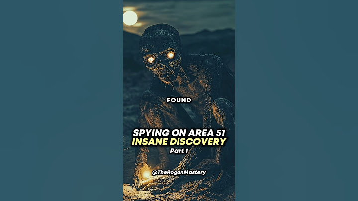Spying On Area 51 Insane Discovery! (Part 1) #joerogan #storytime #alien