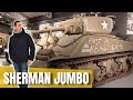 Sherman jumbo  first in bastogne