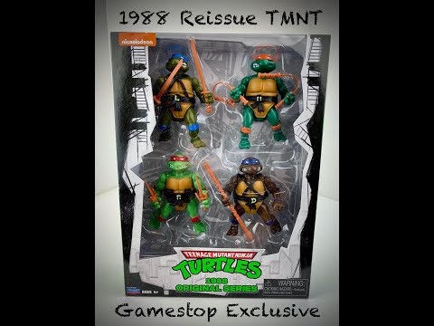 ❤️新品未開封❤️復刻版4体セット❤️タートルズTMNT✨激レア 1988仕様✨ TMNT 1988 Remastered Playmates Set Of 4 Ninja Turtles 2024
