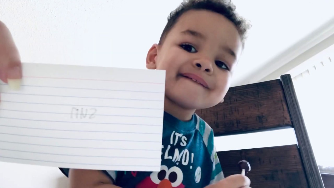 Autistic 3 year old Reading 100 plus Sight Words Autism Journey